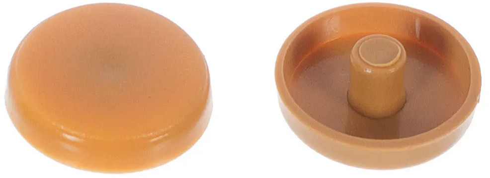 Заглушки Element для рамных дюбелей 15 мм, бук, 35 шт 12637148