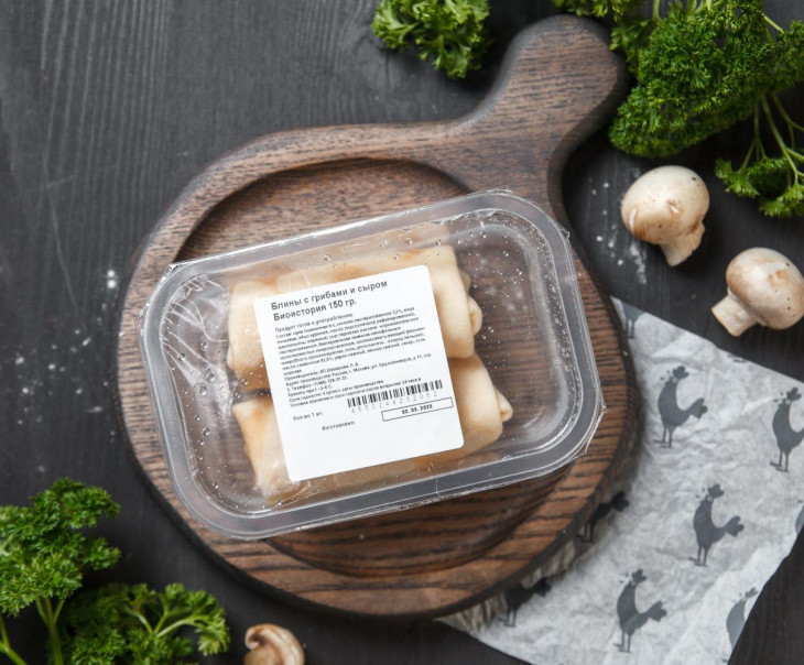 5793 Блины с грибами и сыром Вкусляндия  - Вид №2