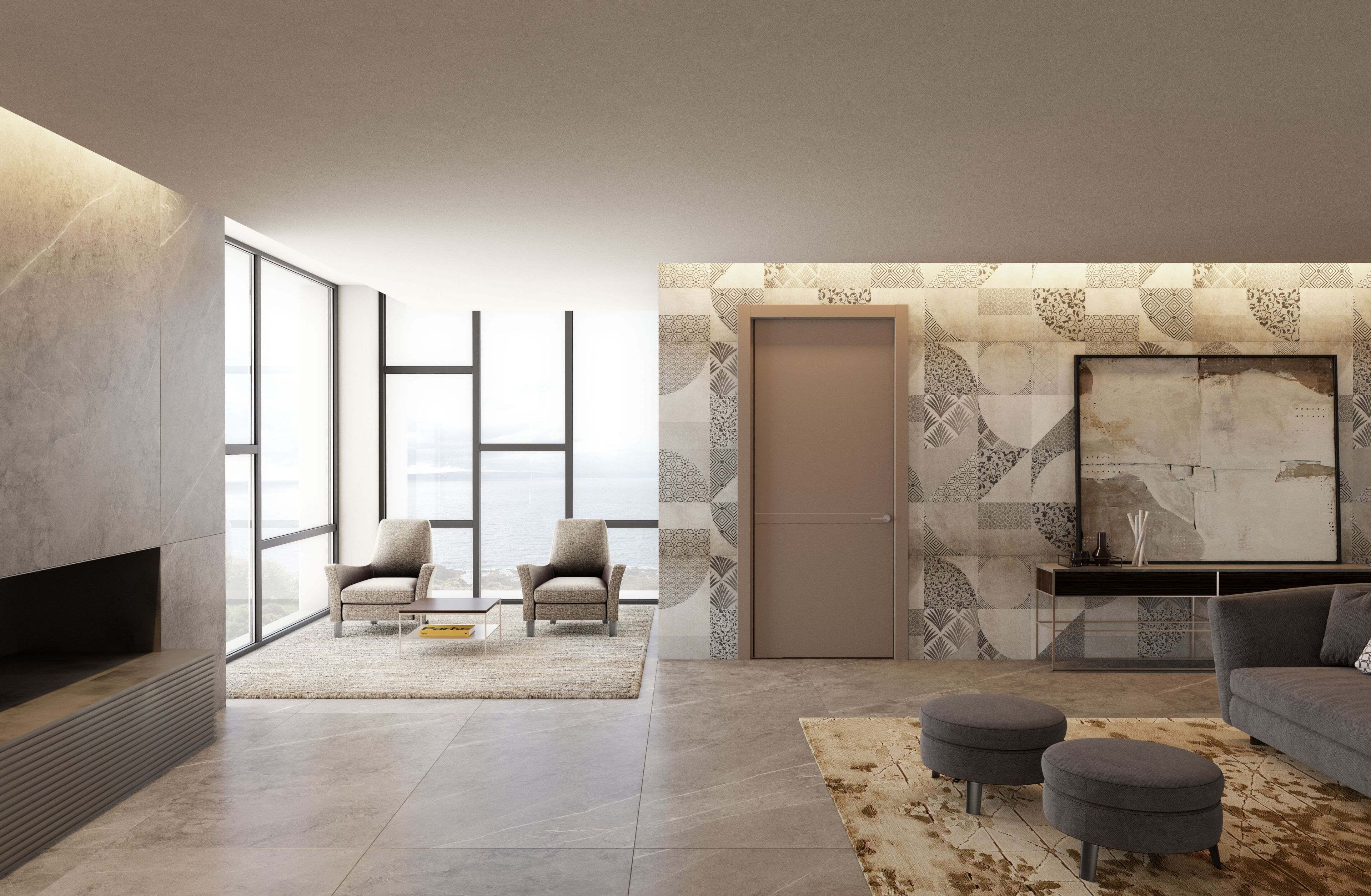 Отделка дверей PIVATO le porte STILE INCISA ARCH-00021666 - Вид №3