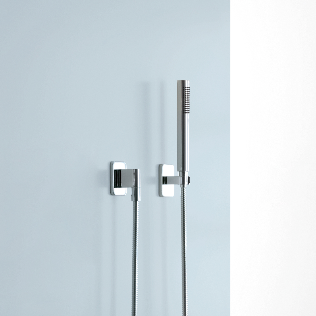 LULU Ручной душевой набор с отдельными розетками - Хром DornBracht 27808710-00 - Вид №1