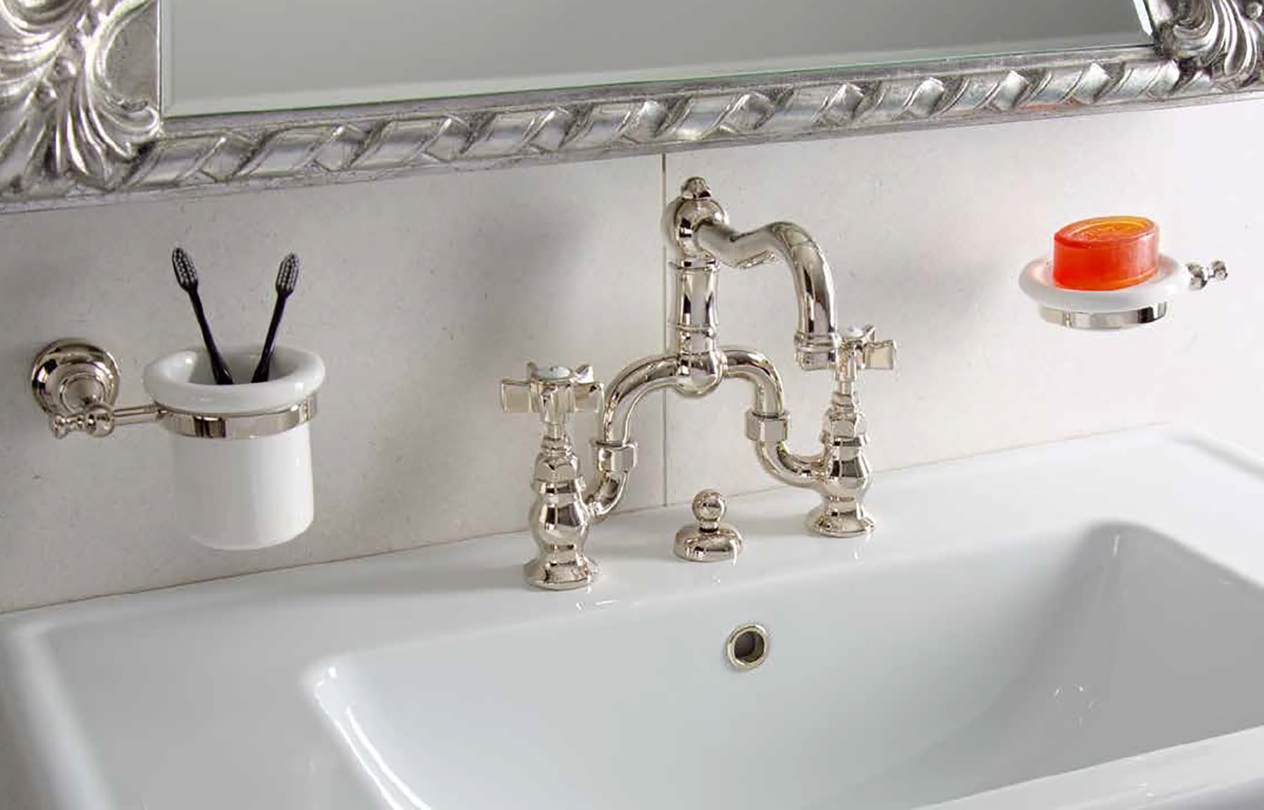 1447 ** 18 Одинарный кран с подключением для стиральной машины 3/4 ” Nicolazzi Series Traditional  - Вид №9