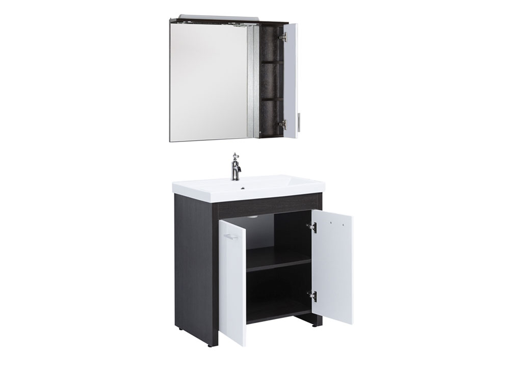 Мебель для ванной Aquanet Тиана 75 венге 00236997 - Вид №1