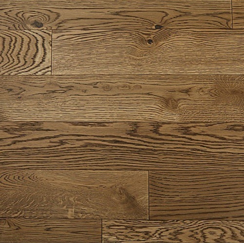 Массивная доска Challe Boulogne Терра Дуб Натур с брашью (Текстурированная) 400-2000х150 мм 2200300004 - Вид №2