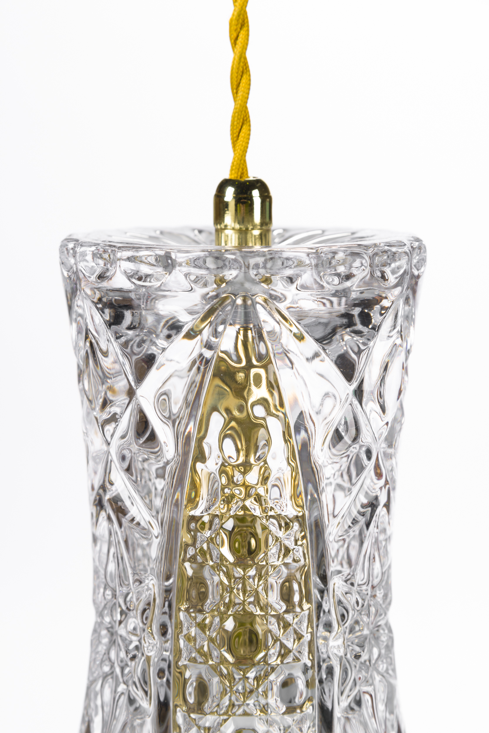 2465630465786 Подвесной светильник Flower Vase ELECTRORETRO Crystal - Вид №1