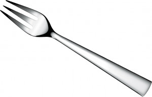 94181 Christofle Вилка столовая 21см "Вертиго" (посеребр.) Посеребрение
