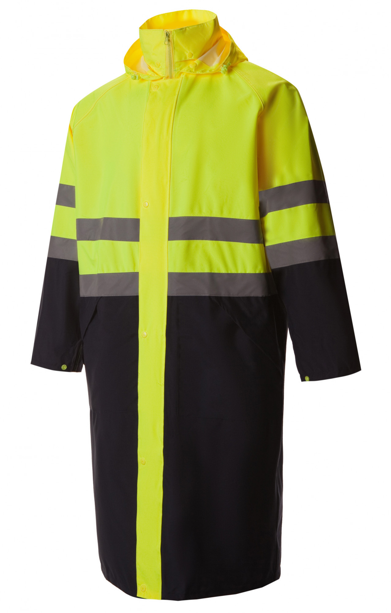 5040614 Плащ Альбатрос + УЦЕНКА лимонный темно-синий  Непромокаемая спецодежда  размер XXL 