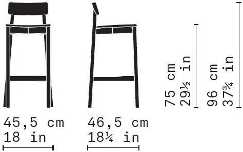 Very Wood Барный стул Rib sun-id-1372567 - Вид №4