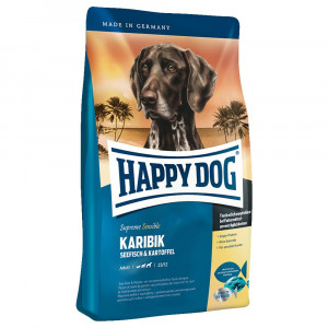 ПР0036327 Корм для собак Карибик морская рыба сух.4кг HAPPY DOG