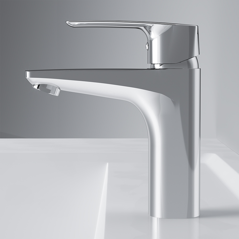 F90A02100 смеситель для умывальника хром шт. AM.PM Gem - Вид №4