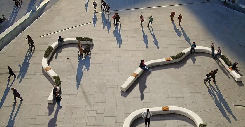 Bellitalia Модульная скамья без спинки Onda sun-id-1477931 - Вид №5