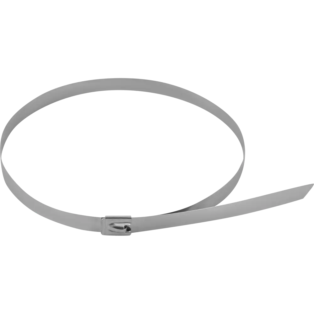 Кабельная стяжка 7.9x500 мм сталь цвет серый 2 шт Santreyd STLM-2035322 - Вид №1