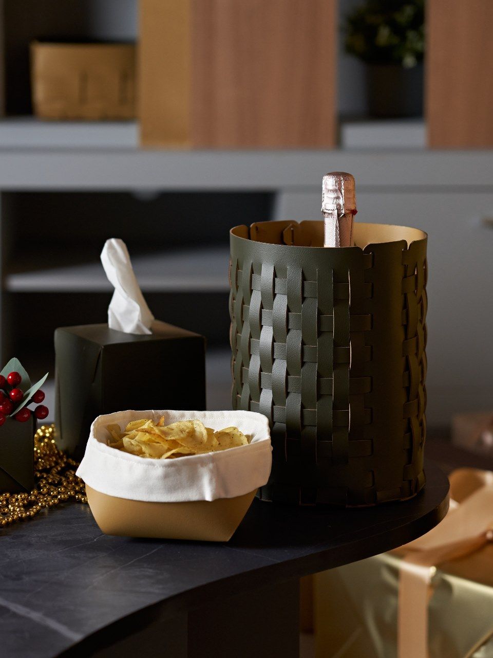 Кожаный держатель для хлеба ADJ ARCH-00038033 - Вид №7