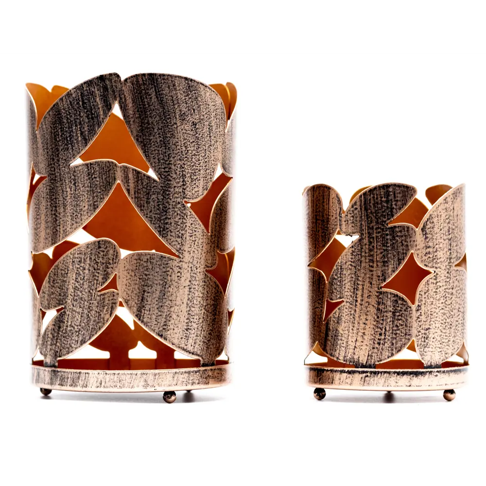 87892229 Подсвечник Madelaine металл цвет желтый 2 шт. STLM-0826645 Santreyd  - Вид №1