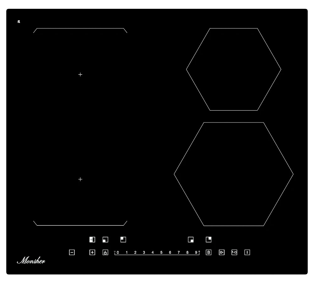9121458 Индукционная варочная поверхность Monsher MHI 6112 STDN-0151631