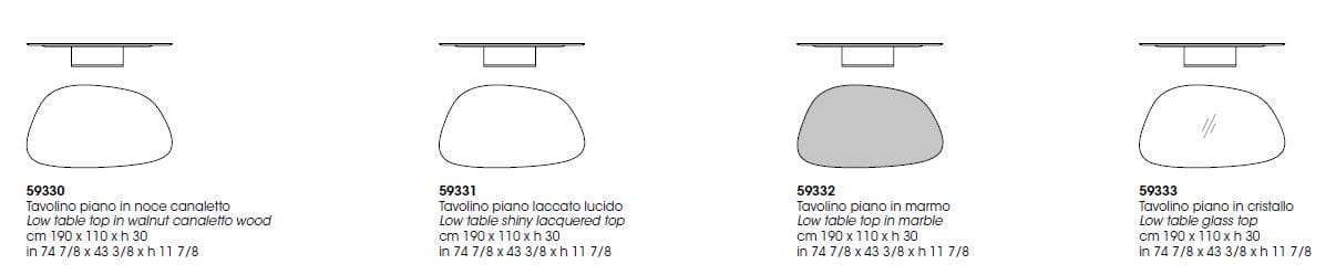 Хрустальный журнальный столик Giorgetti ARCH-00039085 - Вид №2