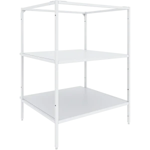 Напольный шкаф KONSENSA Вельга 60 см белый металлический 89422265