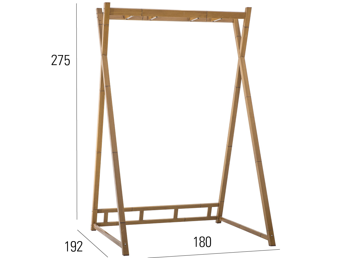 68.00.0324 Бамбуковая рама Heaven Swing для односпальных и двуспальных кроватей Mbm  - Вид №2