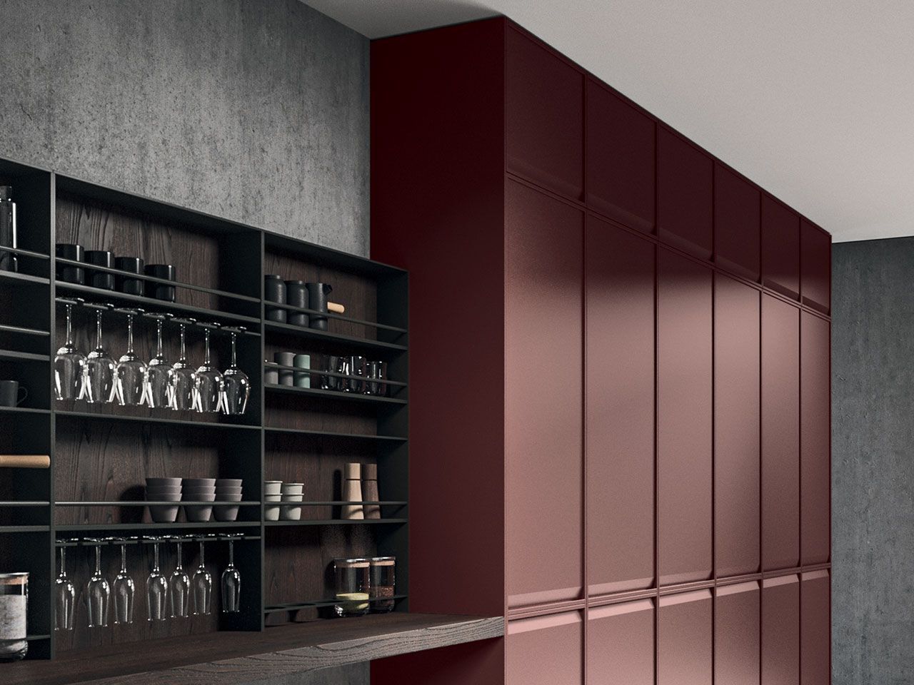 Встроенная кухня с островом Arrital Ak_07 ARCH-00004919 - Вид №7