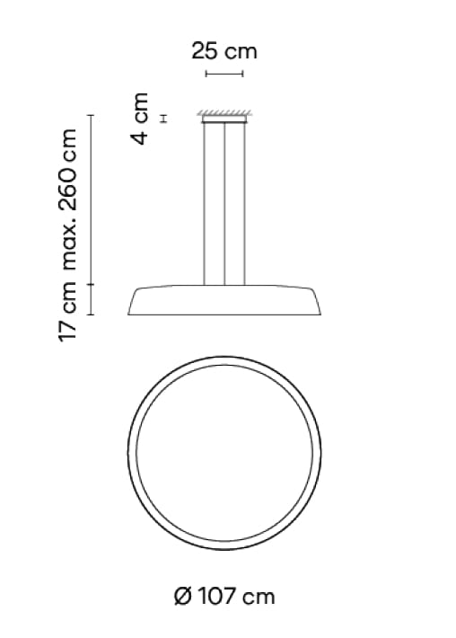 Затемняемый подвесной светильник Vibia Bigger ARCH-00115161 - Вид №23