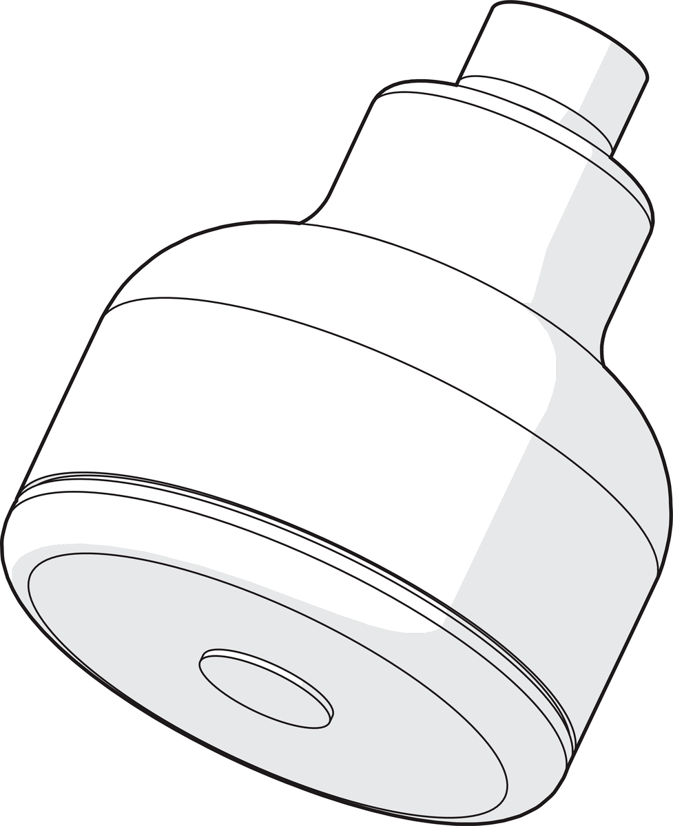 Oras 232110 Верхний душ 232110  Хром  - Вид №1