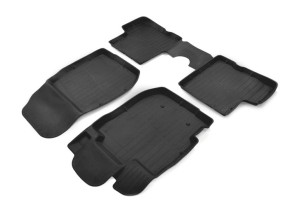 17438898 Резиновые коврики 3D PREMIUM в салон Renault Duster 2WD/4WD 2015-2017 PR.RN.DUST.15G.02X35 SRTK