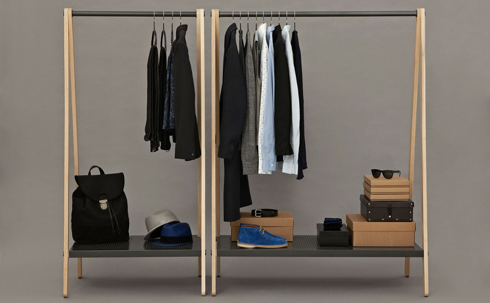 Вешалка для одежды Toj большая 160х120х59.5 см, белая Normann Copenhagen 600005 - Вид №8