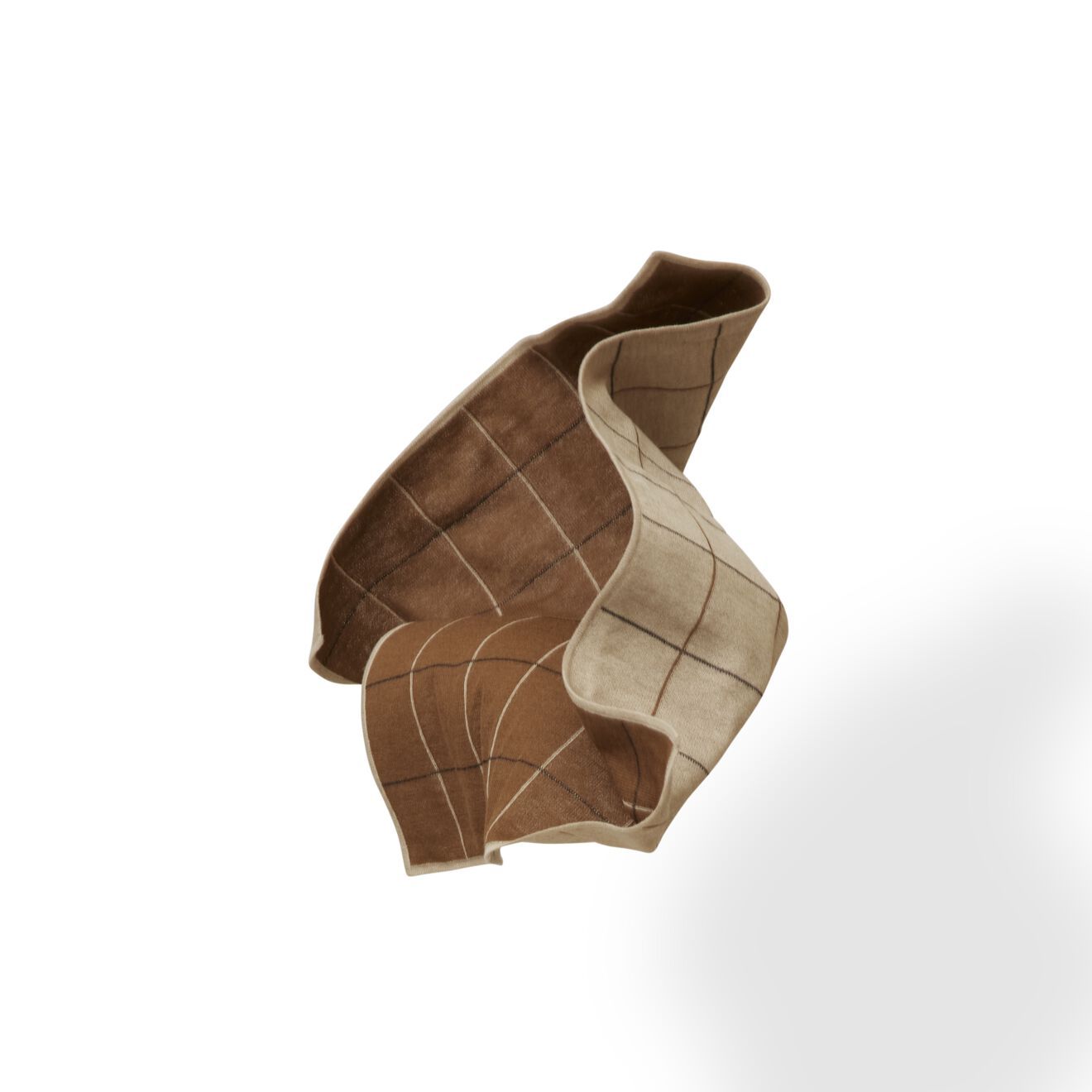 Клетчатый плед из альпаки Form & Refine Аймара ARCH-00090731 - Вид №4