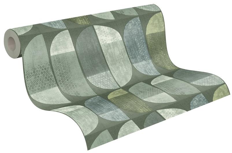 Architects Paper Моющиеся флизелиновые обои с геометрическим рисунком Geo nordic 375312 - Вид №4