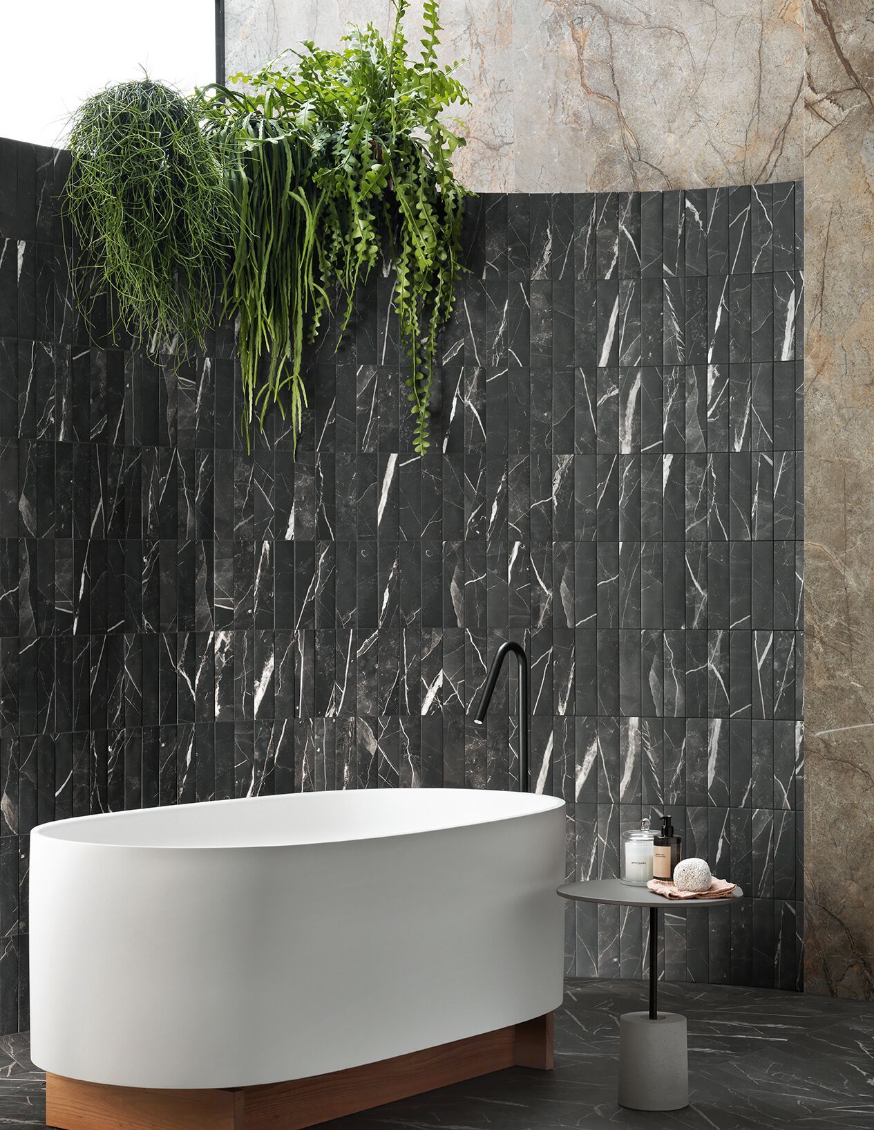 Пол / керамогранит с мраморным эффектом Marca Corona скульптурная ARCH-00034978 - Вид №4