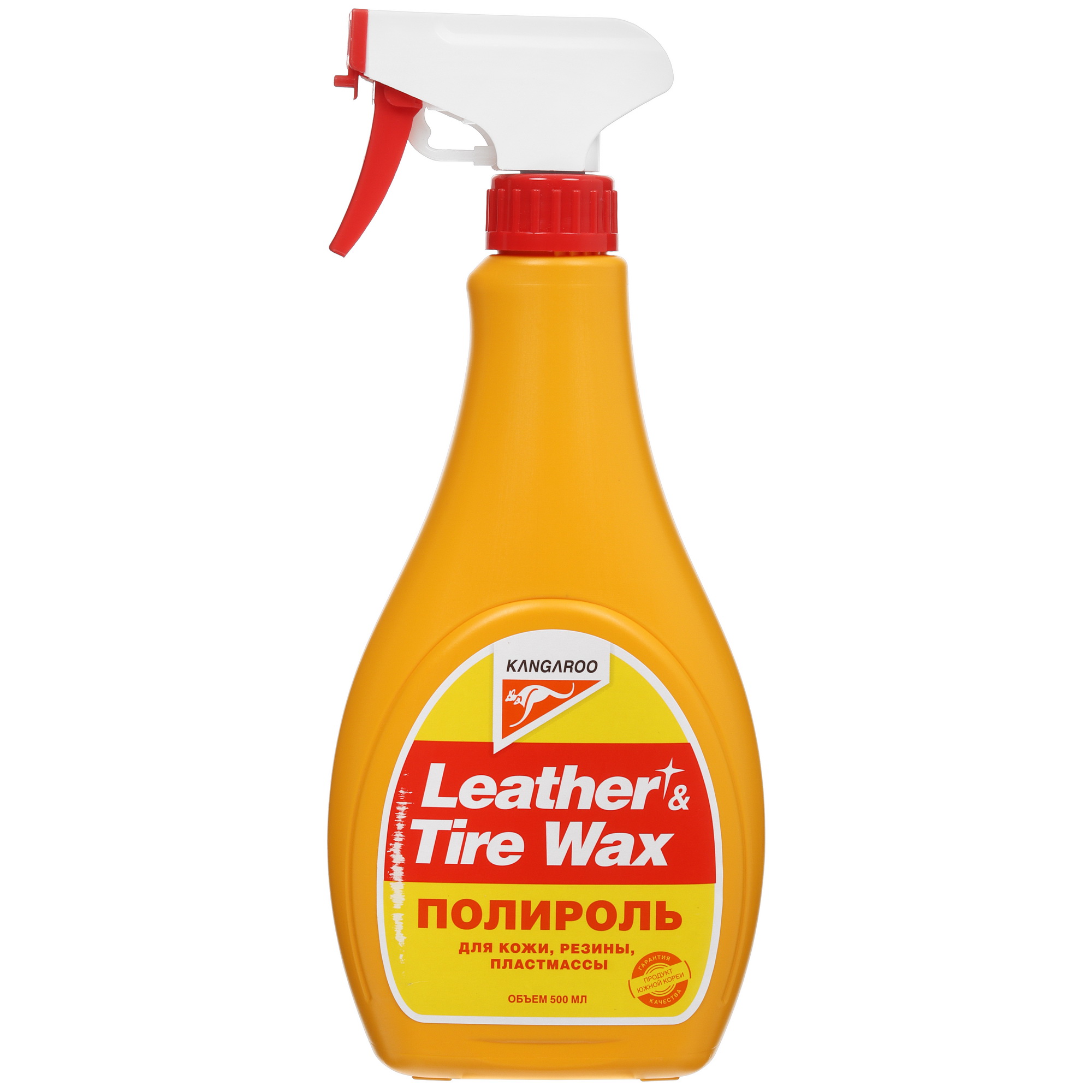 9140814 Полироль Leather & Tire Wax lite 500 мл KANGAROO STDN-0110414