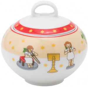 052001O11285C Aronda zuckerdose 0,25 л руды (с небольшими недостатками) Kahla-porzellan