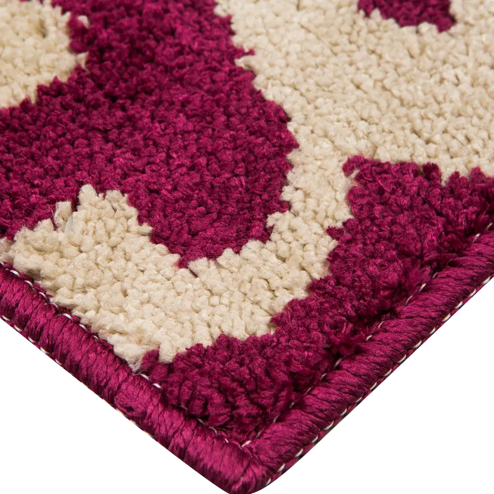 Коврик для ванной комнаты «Узоры» 50х80 см цвет фиолетовый 15499879 STLM-2135336 MR PENGUIN - Вид №1