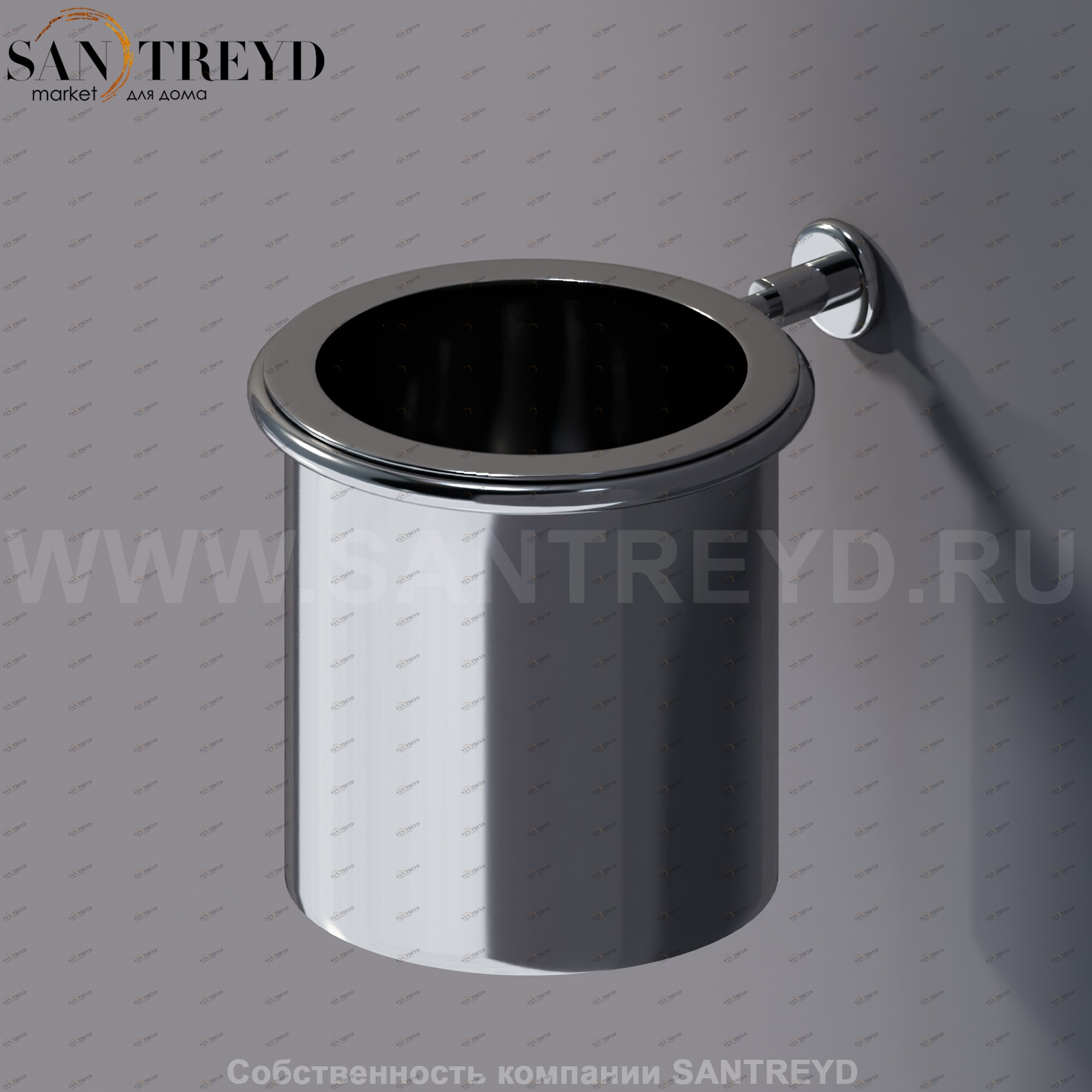 Agape O Держатель для зубных щеток хромированный AFER0855AS Аксессуары O