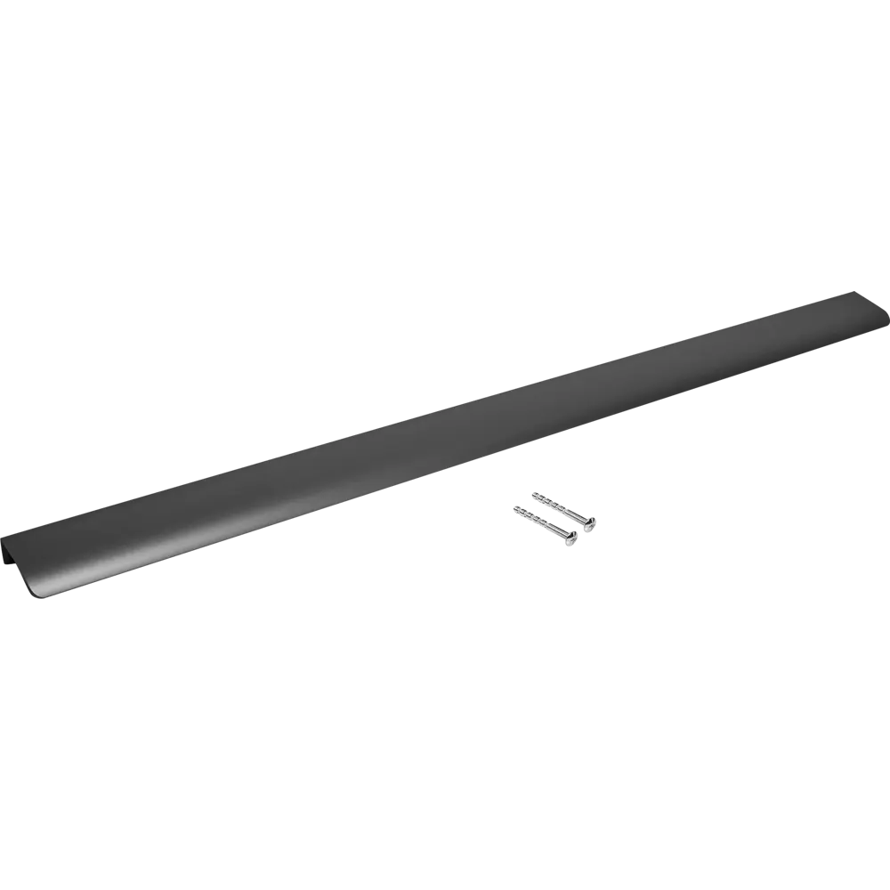 86923675 Ручка накладная мебельная 6004 600 мм цвет матовый графит STLM-1007805 EDSON  - Вид №3