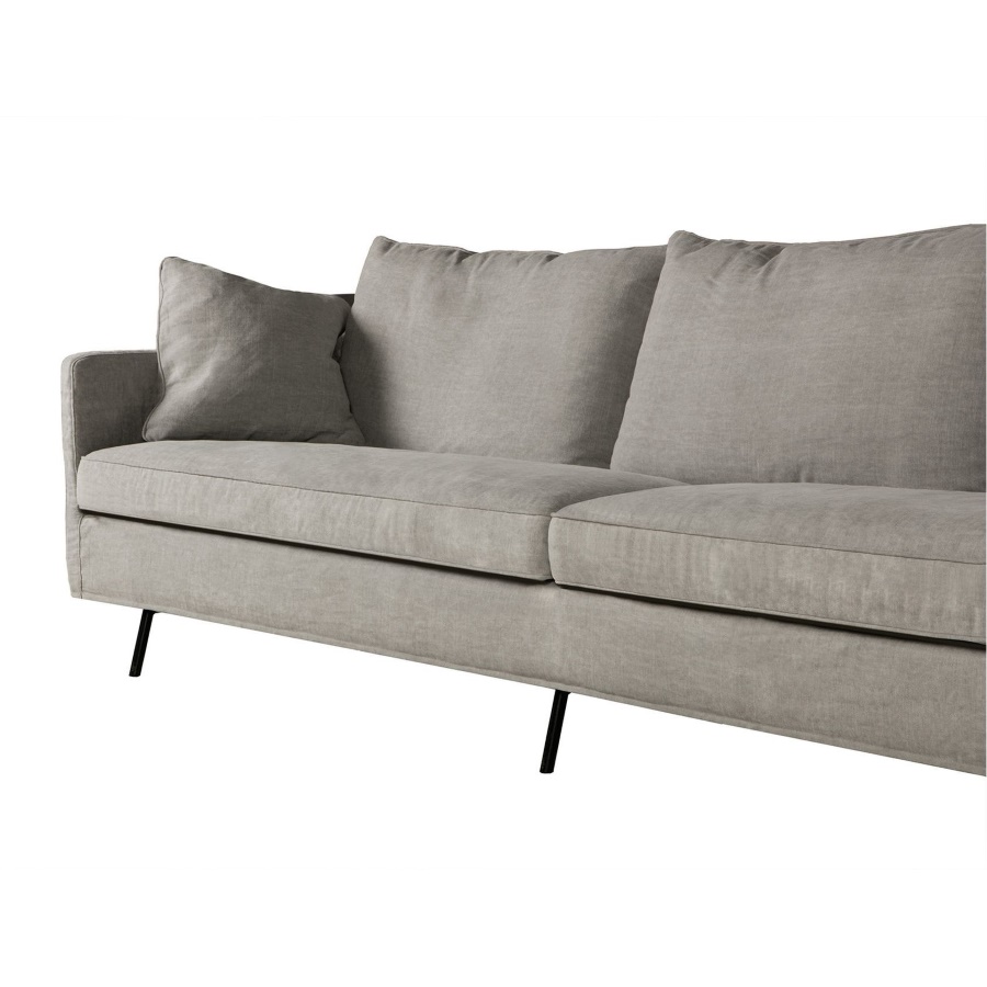 Диван Julia, четырехместный, светло-серый Sits S1274 - Вид №8