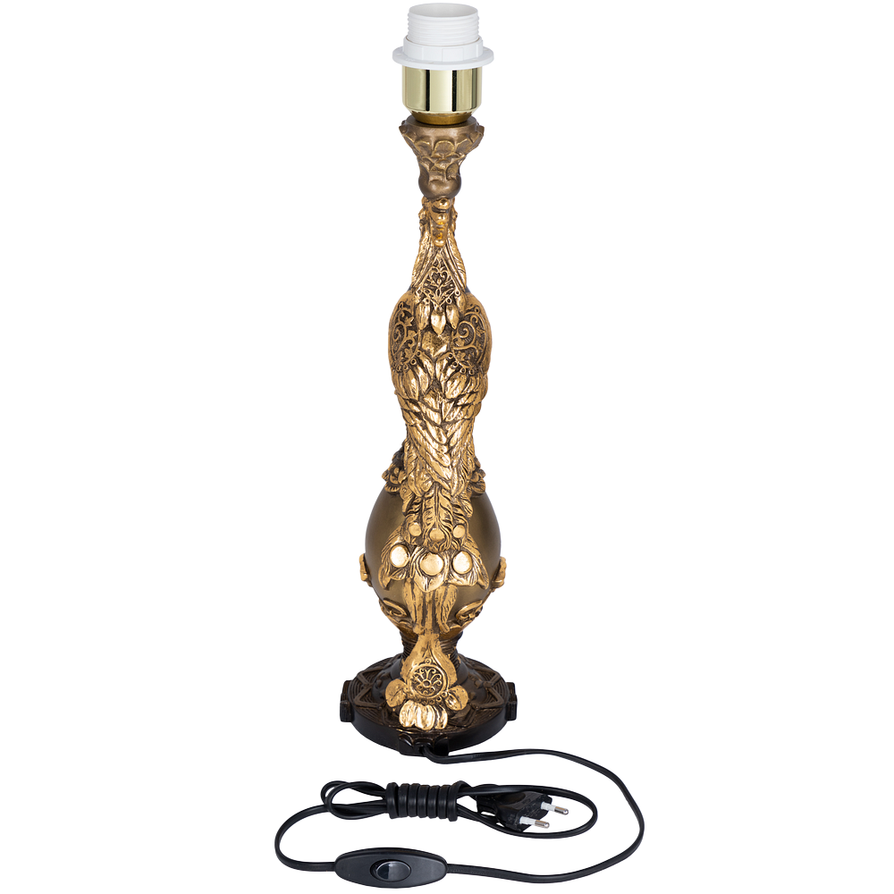 32081,34013 Настольная лампа Павлин Шоколад BOGACHO 4627138210871, 4627138151556 - Вид №6