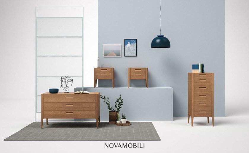 Novamobili Прикроватная тумба с ящиками Giotto sun-id-1347777 - Вид №3