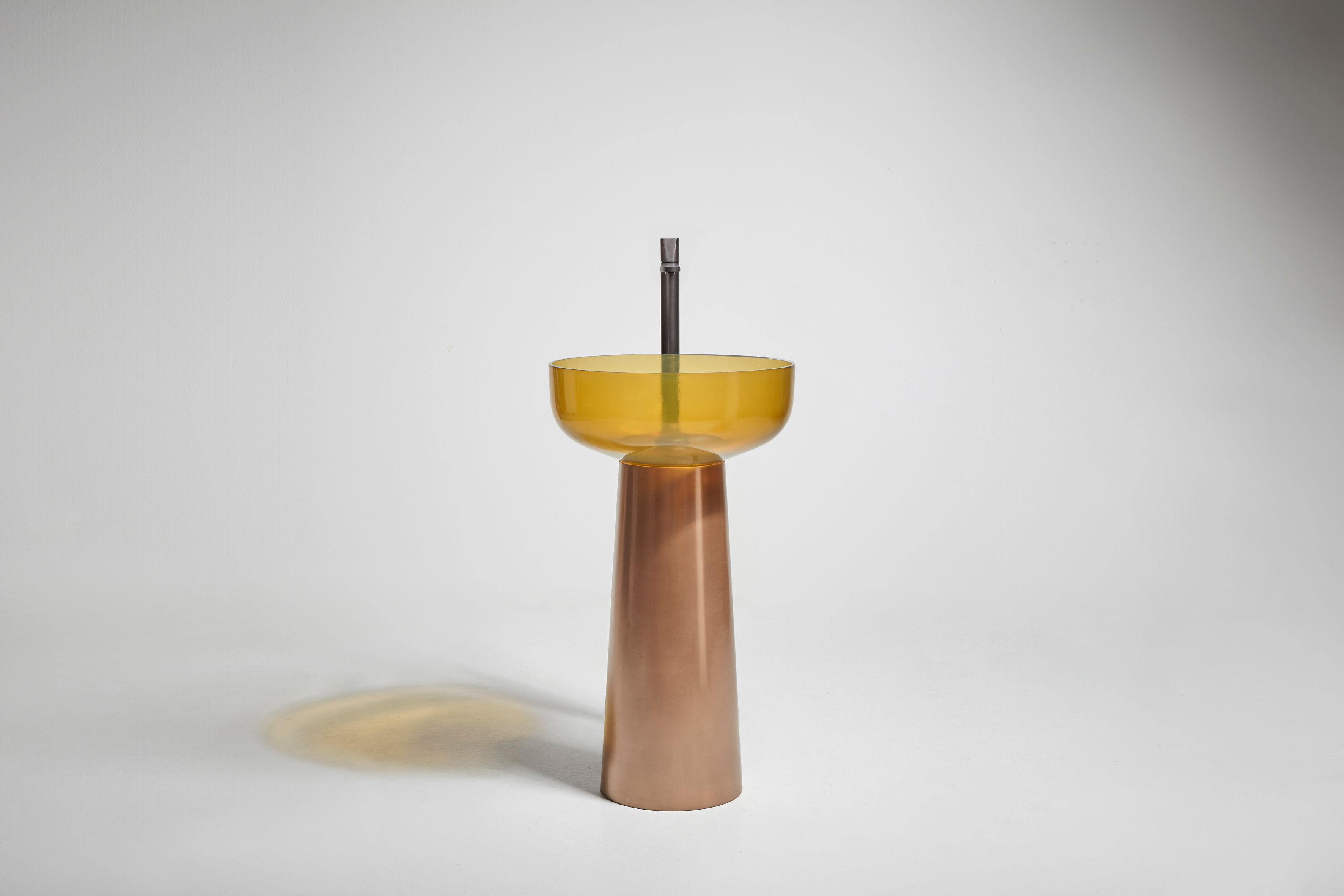 Круглая отдельно стоящая раковина из Cristalmood® Antoniolupi ALBUME10 + ALBUME20 ARCH-00067661 - Вид №7