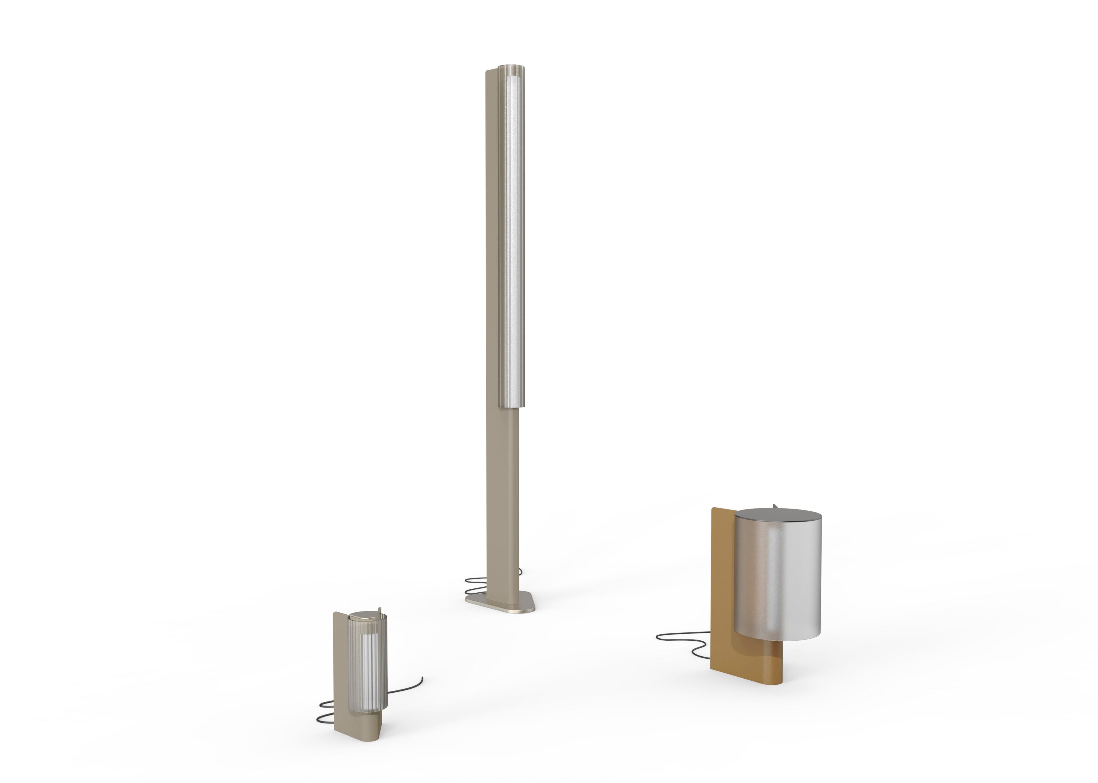 Настольная лампа из бетона и стекла CASA Allover ARCH-00017915