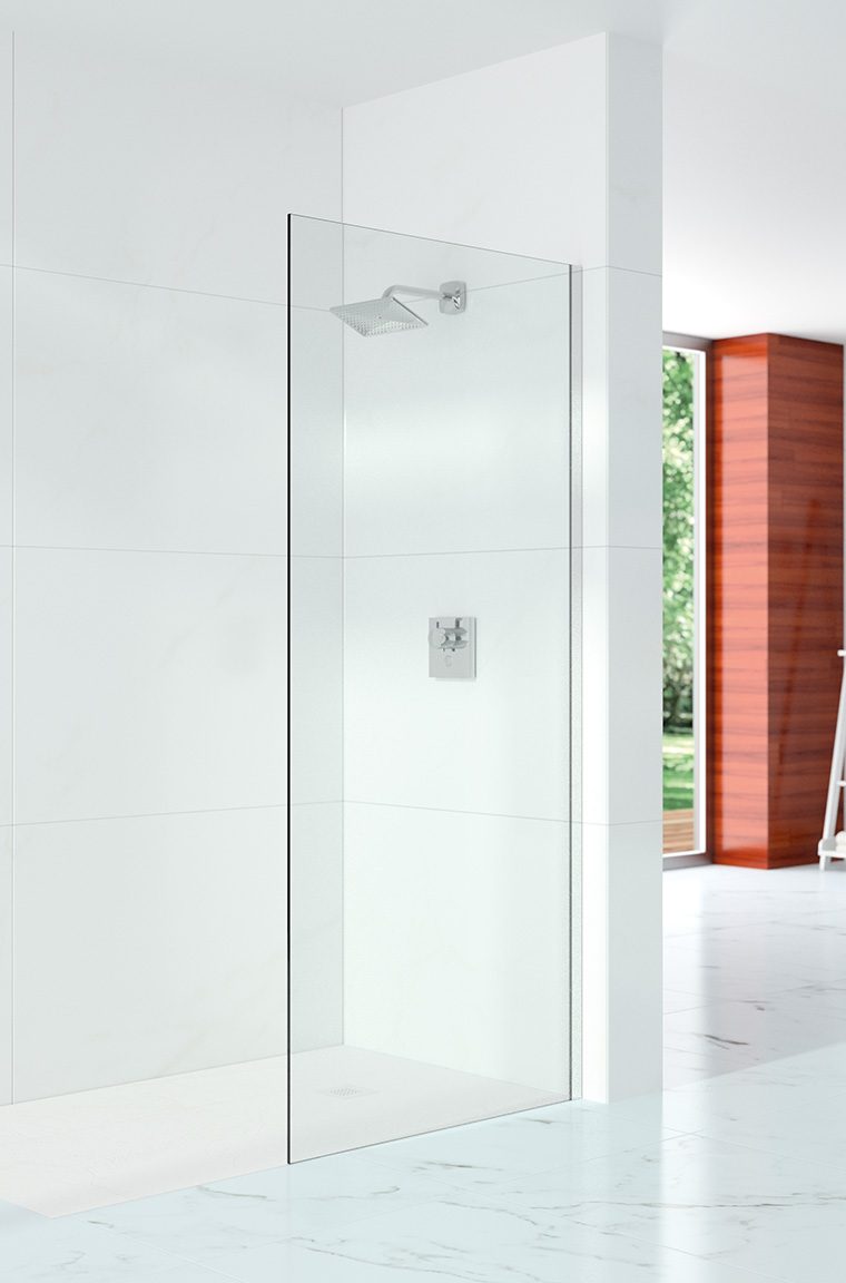 Душевая перегородка S10SW1000H Merlyn 10 Series Хромированный - Вид №1