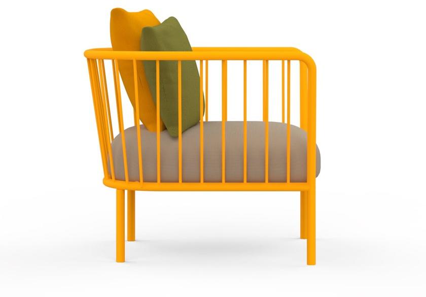 Diabla Кресло из термолакированного алюминия с подлокотниками Arp sun-id-1477853 - Вид №2