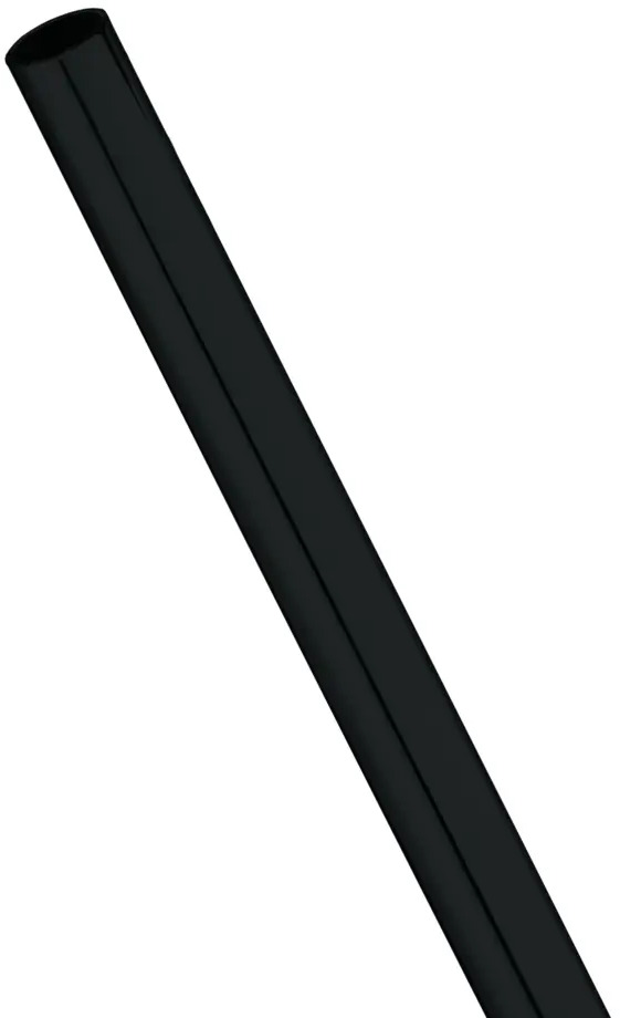 87972030 Рейлинг для кухни Lemax 100x1.6x1.6 см цвет черный STLM-0867105