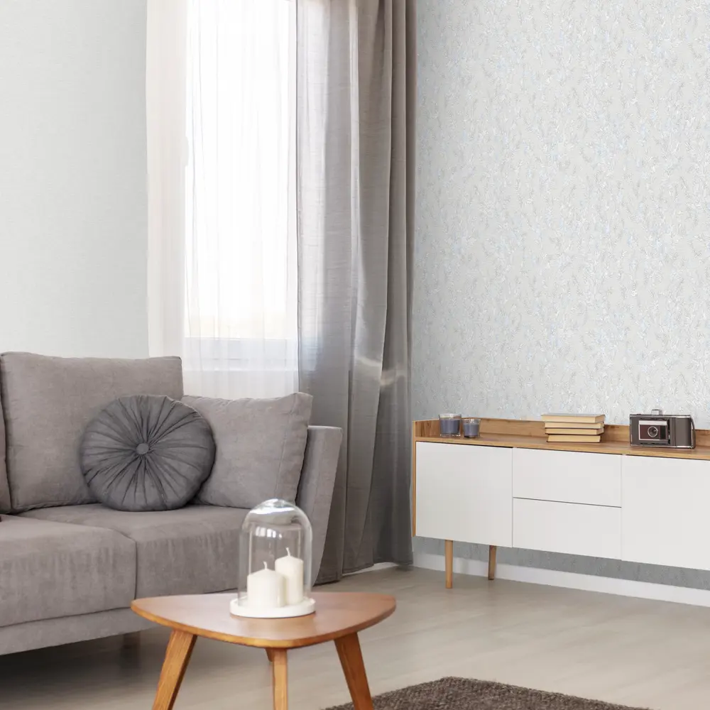 Обои флизелиновые Ateliero Vasilisa серые 1.06 м AT283084 STLM-2005085 - Вид №3