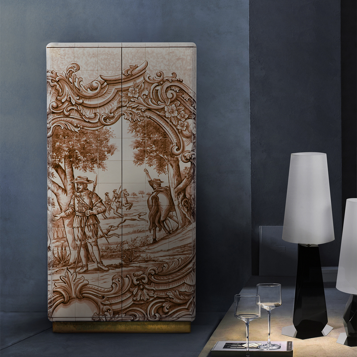 Шкафы Heritage Sepia Cabinet Covethouse BOCA DO LOBO  - Вид №1