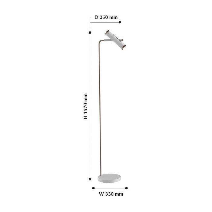 Торшер Favourite Duplex 2325-2F FAVOURITE  219687 Белый  - Вид №1