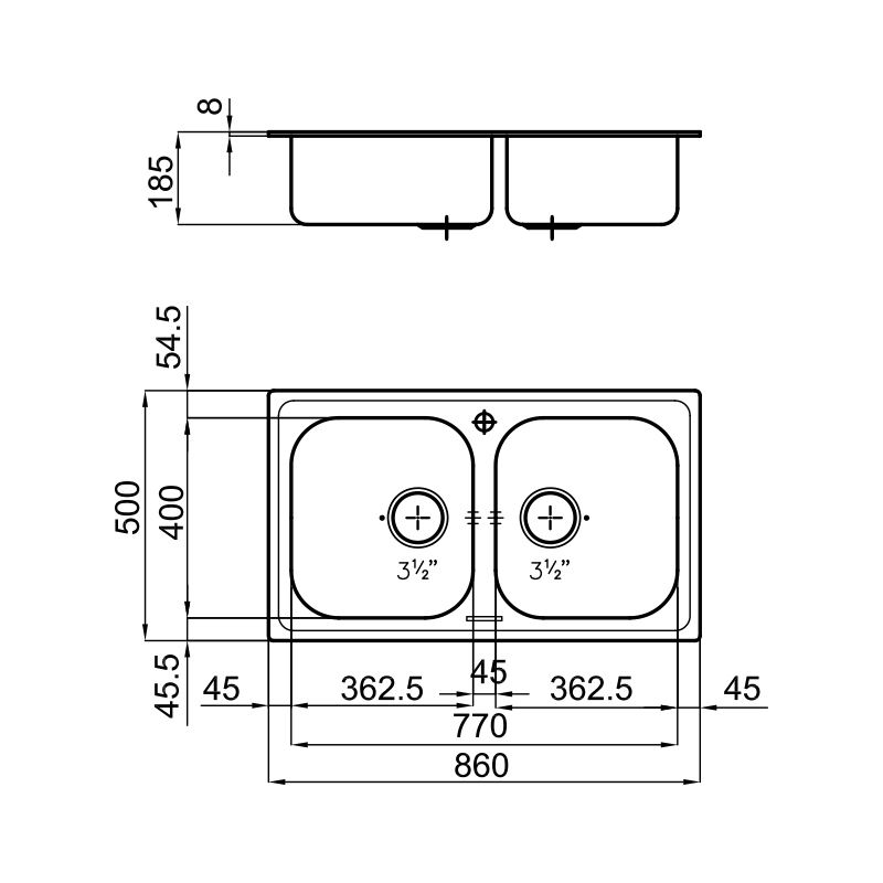 1352060 Мойка F300 1352060 Fosterspa  - Вид №1