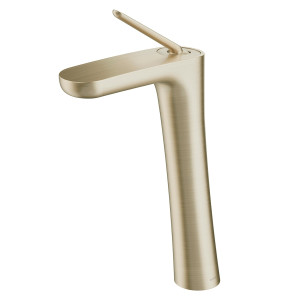 00886244 Смеситель для ванной комнаты с высоким изливом из полированного графита Docol DOCOL KAILA