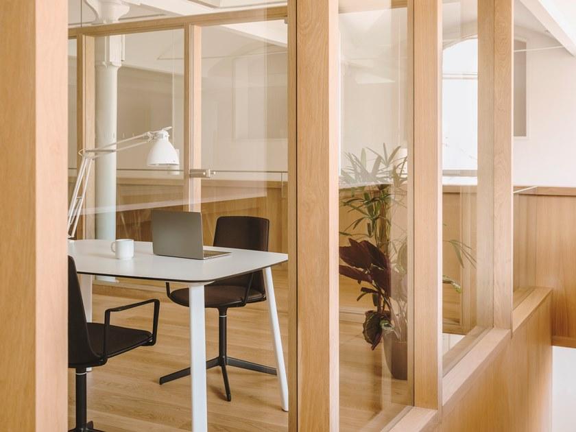 ENEA 4-спицевый тканевый стул с подлокотниками Lottus high sun-id-1395457 - Вид №10