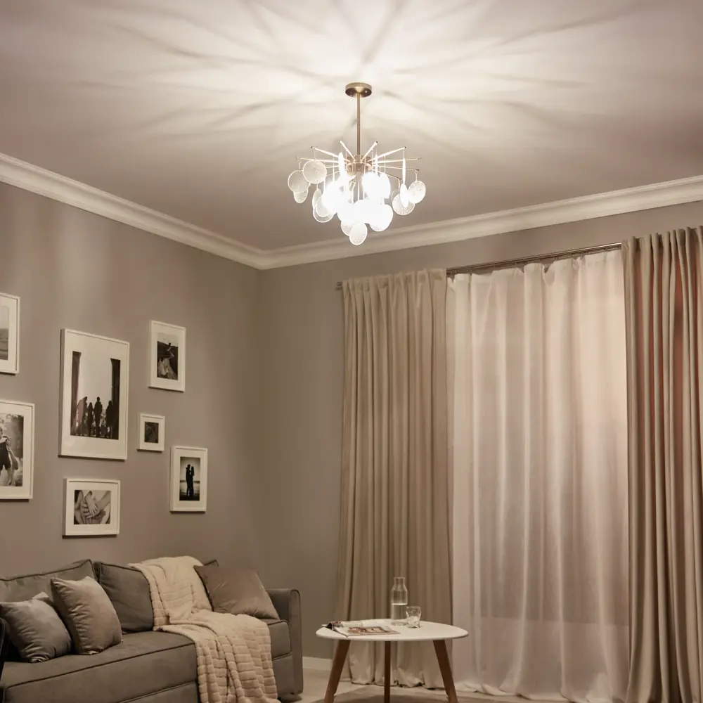 DE CITY Бриз - Люстра на штанге с шестью плафонами для гостиной 88038428 STLM-0912991 - Вид №12