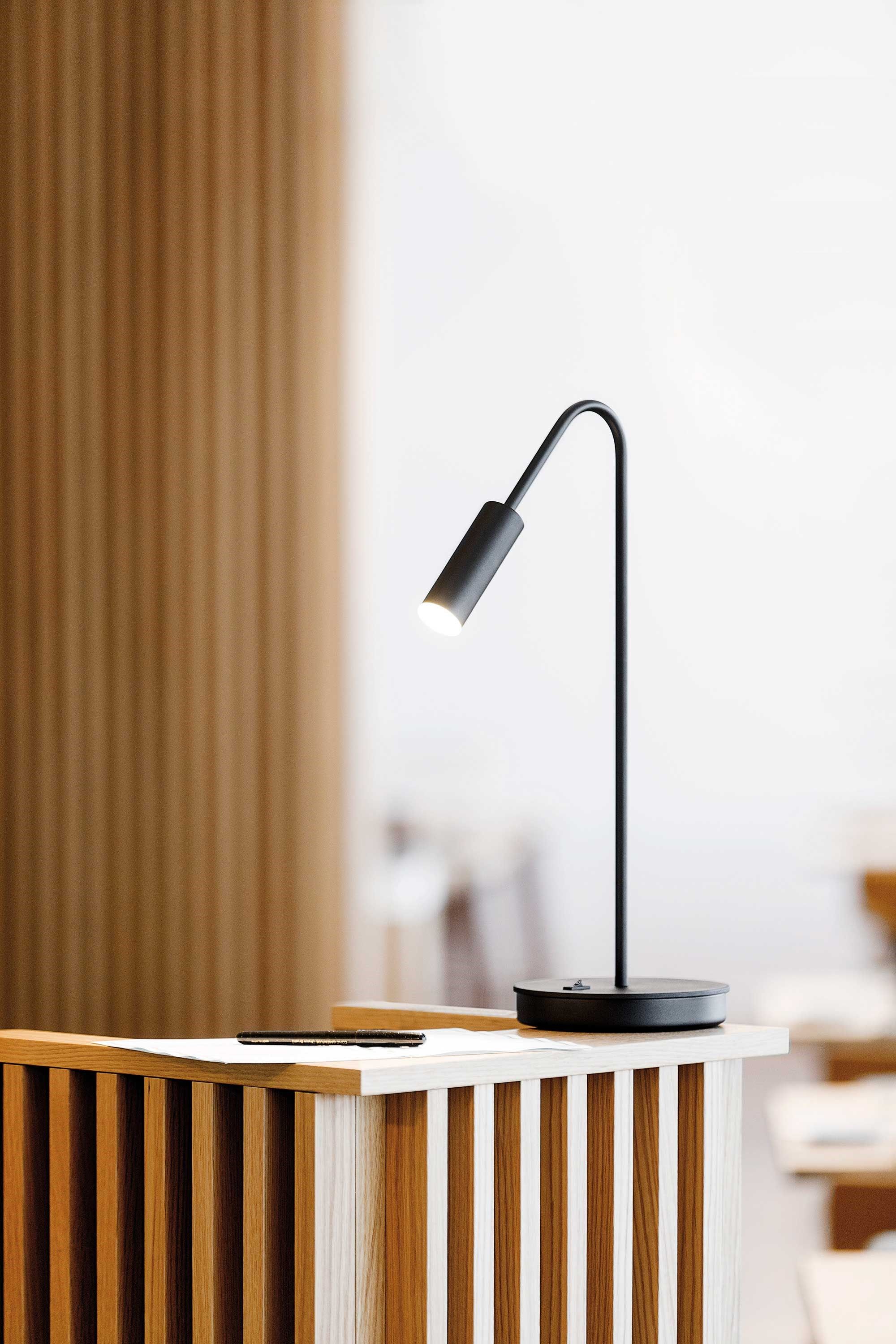 Алюминиевая светодиодная настольная лампа Estiluz хранилище ARCH-00047697 - Вид №2